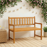 Aiapink 2-istekohtade arv 110 x 55 x 90 cm tugev akatsiapuu