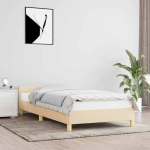 Voodiraam ilma madratsikreemita 100x200 cm kangas