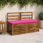 2-osaline padi pinkidele soest 2 tk 100% pol&uuml;ester roosa