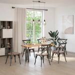 Konsoollaua jalad, antratsiithall, 2 tk, 28 x (72-73) cm, teras