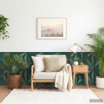 Seinapaneelid 12 tk 50 x 50 cm staar roheline xps vaht