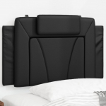 Voodipeatsi padi viana, must, 90 cm, kunstnahk