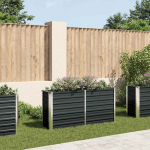 Aia taimelava antratsiithall 160 x 40 x 77 cm tsingitud teras