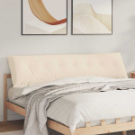 Seljatugi padi beež 200 x 50 cm mikrofiber kangas