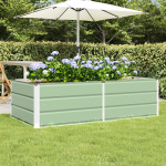 Taimekast roheline 160 x 80 x 45 cm teras