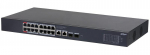 Switch|DAHUA|Desktop/pedestal|Rack|16x10Base-T / 100Base-TX / 1000Base-T|2xSFP|PoE ports 16|CS4220-16GT-240 - 6923172571205