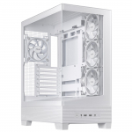 Case|ASUS|ASUS A31 PLUS Case|MidiTower|Case product features Transparent panel|ATX|BTX|MicroATX|MiniITX|Colour White|A31PLUSTGARGBWHITE - 4711387808863