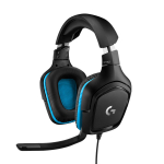 HEADSET GAMING G432/BLACK 981-000770 LOGITECH - 5099206082410