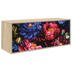 Seinale paigaldatav tv kapp kiel 102 x 33 x 40 cm sonoma tamm