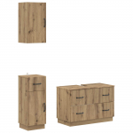 3-osaline vannitoa kapisett hoorn artisan tamm tehispuit