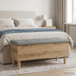S&auml;ilituskohver koos padjaga artisan tamm 102 x 42 x 46 cm