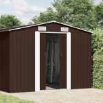 Aiakuur 257x489x181 cm metallist, pruun