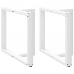 S&ouml;&ouml;gilaua jalad t-kujulised, 2 tk, valged, 90 x 35 x (72&ndash;73) cm, teras
