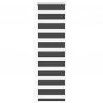 Triibuline ruloo must 40x150 cm kanga laius 35,9 cm pol&uuml;ester