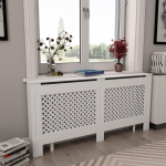 Radiaatorikate valge 172 x 19 x 81,5 cm, mdf