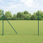 Aiapostid 7 pcs roheline &oslash;32mm 200 cm tsingitud teras