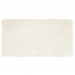 Faux lambanaha vaip tafalla valge 80 x 150 cm pol&uuml;ester