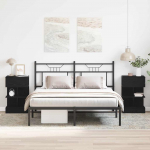 &Ouml;&ouml;lambi kapp 2 pcs must tamm 40 x 35 x 65 cm tehispuit