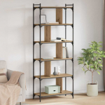 Raamatukapp k&auml;sit&ouml;&ouml;tamm 76 x 32 x 192 cm tehispuit