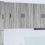 K&ouml;&ouml;gikapp riiuliga hall sonoma 80 x 31 x 80 cm tehispuit