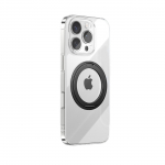 Joyroom JR-16JL6 iPhone 16 Pro Max Ultra-Thin MagSafe Compatible Case with 360&deg; Ring Stand - Black