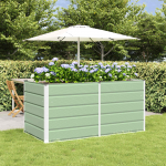 Taimekast roheline 160 x 80 x 75 cm teras