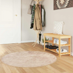 Vaip r&auml;tikutoru marsa beež 120 x 120 cm pol&uuml;ester ja pvc
