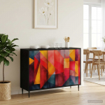 K&otilde;ide heesch must tamm 102 x 33 x 76 cm tehispuit