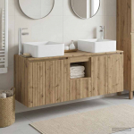 Vannitoa kapikomplekt 3 tk artisan tamm 49,5 x 41 x 63 cm