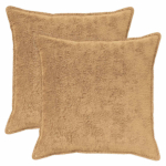 Diivanipadi 2 tk houten pruunikashall 80 x 80 cm vale k&uuml;&uuml;liku