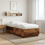 Voodi raam vana puit 80 x 200 cm tehispuit