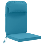 P&auml;ikese lounge patja 100% pol&uuml;ester helesinine 55 x 124 x 5 cm