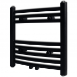 Keskk&uuml;tte r&auml;tikukuivati vannituppa kumer 480 x 480 mm, must