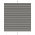 Plisseeritud ruloo antratsiit 120x150 cm kanga laius 119,4 cm