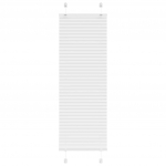 Plisseeritud ruloo valge 50x150 cm kanga laius 49,4 cm