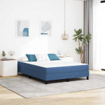 Voodi madrats madratsiga sinine 160 x 200 cm kangas