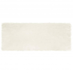 Faux lambanaha vaip tafalla valge 80 x 200 cm pol&uuml;ester