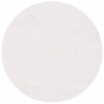 Lauaplaat, valge &oslash;50 x 2,5 cm, m&auml;nnipuit