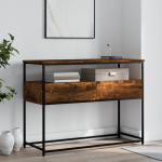 Konsoollaud, suitsutatud tamm, 100 x 40 x 75 cm, tehispuit