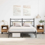 &Ouml;&ouml;kapid 2 tk vana puit 40x35x50 cm tehispuit