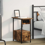 &Ouml;&ouml;lambi kapp suitsutatud tamm 60 x 30 x 61 cm tehispuit