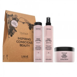 Lakm&eacute; Teknia Frizz Control Pack 300 ml + 300 ml + 250 ml