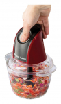 Russell Hobbs 27130-56 electric food chopper 0.5 L 200 W Black, Red, Transparent