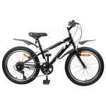 Laste bike 20 tolli 6-speed vanuses 6-11 aastat must