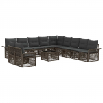 Aia diivanikomplekt 12 pcs hall pol&uuml;rotang