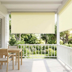 Rulookardin uv kaitse kreemjas 160 x 230 cm pol&uuml;ester