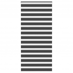 Sebrakardin, must, 115 x 230 cm, kangas, laius 110,9 cm, pol&uuml;ester