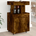 Baarik&auml;ru suitsutatud tamm 50x41x89 cm tehispuit