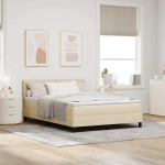 Karbi vedrumadrats led-ribadega peaga cream 160 x 200 cm kangas