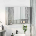 Peeglikapp ladustamisega hall sonoma 80 x 17 x 55 cm tehispuit